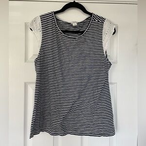 J. Crew striped tank top